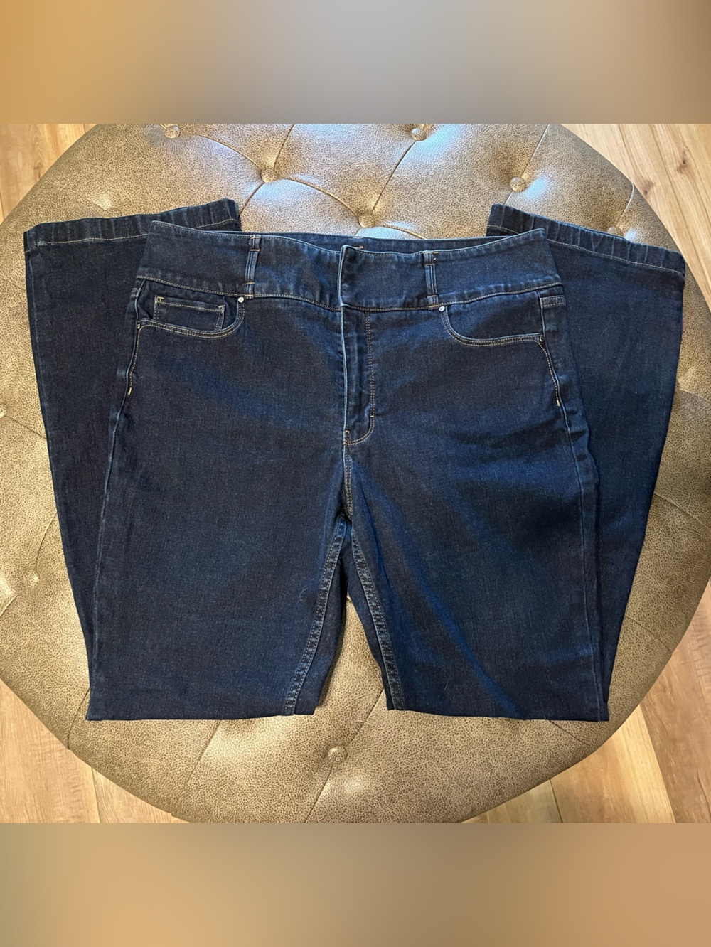 White House Black Market Sculpt Skinny Flare Jeans